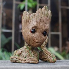 Zljnx Groot Tree Flowerpot Action Figures Model Toys (Yurt Dışından)