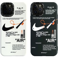 Zljnx Iphone 13 12 11 Kapalı Beyaz Nike Buzlu Telefon Kılıfı 13PRO 12PRO Için (Yurt Dışından)