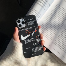 Zljnx Iphone 13 12 11 Kapalı Beyaz Nike Buzlu Telefon Kılıfı 13PRO 12PRO Için (Yurt Dışından)