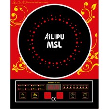 Teknotrust Ailipu 2400W İndiksiyonlu Lazer Ocak Kırmızı Cam Yüzeyli Tek Göz Elektrikli Dokunmatik Kontrol