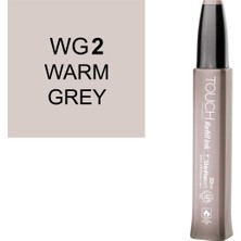 Shinhan Art Touch Twin Marker Refill Alcohol Ink Alkol Bazlı Mürekkep 20 Ml. Wg2 Warm Grey 2