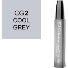 Shinhan Art Touch Twin Marker Refill Alcohol Ink Alkol Bazlı Mürekkep 20 Ml. Cg2 Cool Grey 2