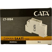 Cata CT-9184 16 Amper Rezerveli Zaman Saati