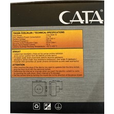 Cata CT-9180 3680W 16 Amper Mekanik Zaman Saati