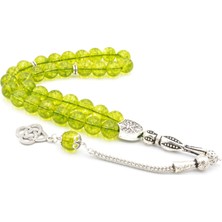 Murty99 Küre Kesim Orijinal Olivin Taşı Tesbih 10 mm