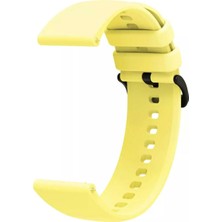 34center Amazfit Cheetah Pro Uyumlu Yumuşak Termoplastik Silikon Kordon (22MM)