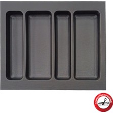 Bersa Chef 4 Bölmeli Çekmece Içi Düzenleyici Kaşıklık Kesilebilir Kepcelik 55X49 Organizer Mutfak