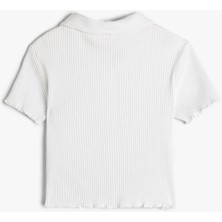 Koton Polo Yaka T-Shirt Ribanalı Pamuklu