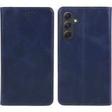 Seashell Digital Samsung Galaxy A54 Için 5g Anti-Çizgi Pu Deri Deri Stand Buzağı Doku Cüzdan Anti-Drop Telefon - Telefon Kılıfı (Yurt Dışından)