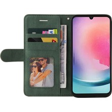 Seashell Digital Samsung Galaxy A24 4g Anti-Drop Stand Cüzdan Çift Ekleme Deri Telefon Kılıfı (Yurt Dışından)