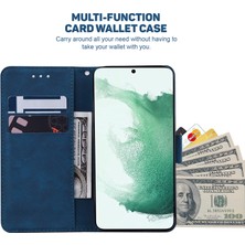 Seashell Digital Samsung Galaxy A24 Için 4g Pu Deri Cüzdan Flip Stand Geometri Deseni Baskılı Telefon Si Telefon Kılıfı (Yurt Dışından)