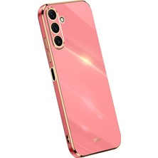 Seashell Digital Samsung Galaxy A24 4g Elektraplatma Telefonu Için Xinli Anti-Drop Tpu Cover-Red Telefon Kılıfı (Yurt Dışından)