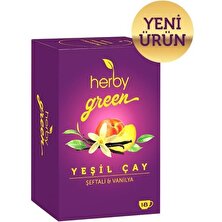 Herby Yeşil Çay Şeftali ve Vanilya x 3 Adet