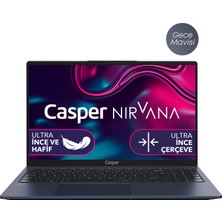 Casper Nirvana X600.1235-DF00X-M-F Intel Core i5-1235U 32GB RAM 1TB NVME SSD Freedos