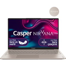 Casper Nirvana X600.1235-BF00X-K-F Intel Core i5-1235U 16GB RAM 1TB NVME SSD GEN4 Freedos