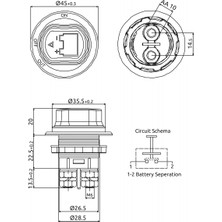 Ak-Sa Mini Devre Kesici 06-027