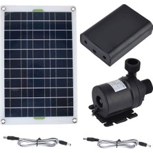 Talent 50W Güneş Enerjili Su Pompası 800L/H DC12V Düşük Gürültü Güneş Enerjili Su Çeşmesi Pompası Bahçe Aile Için Su Çeşmesi Sulama Pompası (Yurt Dışından)