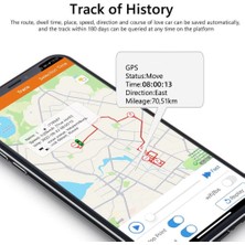 Talent Araç Gps Takip Cihazı Mini Gps Araç Araba Motosiklet Takip Cihazı Takip Cihazı Bulucu Kolay Kurulum Gps+Lbs+Agps (Yurt Dışından)