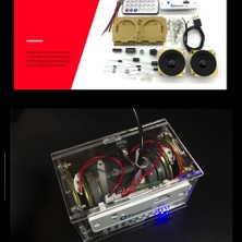 Talent Dıy Elektronik Kiti Bluetooth Hoparlör Elektroniği Dıy Lehimleme Projesi Kiti Bluetooth Stereo Hoparlör Desteği U Disk (Yurt Dışından)