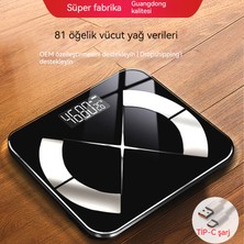 Decisivemicro Ev Doğru Tartı Vücut Yağ Ölçeği (Yurt Dışından)