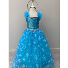 Pano Kids Askılı Elsa Kostümü