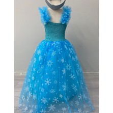 Pano Kids Askılı Elsa Kostümü