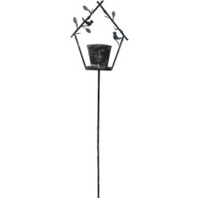 T. Concept Dekoratif, Saksılı Kuş Figürlü Bahçe Aksesuarı 120 cm