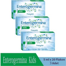 Enterogermina Kids Probiyotik Çocuk 5 ml x 20 Flakon- 3 Adet