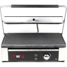 Enazon 24 Dilim Elektrikli Tost Makinesi 2500 Watt- Döküm 60X30 - Ebat 29X42X61 cm