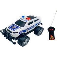 Sole Uzaktan Kumandalı Süper Hızlı Off-Road  Kahraman Polis Jeep 1:24 (Ileri -Geri Hareketli)