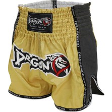 Dragondo MT3035 Muay Thai Şortu Özel Dokuma Saten Muay Thai Şort