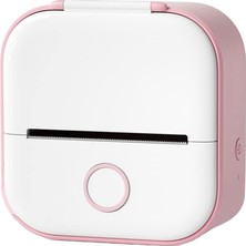 Humble Mini Cep Yazıcısı, Yeni Yükseltme Hızlı Baskı Taşınabilir Mini Termal Yazıcı, Kablosuz Bluetooth Fotoğraf Yazıcısı (Pembe) (Yurt Dışından)