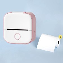 Humble Mini Cep Yazıcısı, Yeni Yükseltme Hızlı Baskı Taşınabilir Mini Termal Yazıcı, Kablosuz Bluetooth Fotoğraf Yazıcısı (Pembe) (Yurt Dışından)