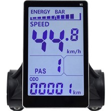 Humble M5 Elektrikli Bisiklet LCD Ekran Ölçer 24V 36V 48V 60V E Scooter Dağ Elektrikli Bisiklet Için LCD Panel Ekran (5pın) (Yurt Dışından)