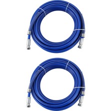 Humble 2 Adet 15M Püskürtme Hortumu Havasız Boya Hortumu 1/4 Inç Havasız Püskürtücü 3600 Psı Yüksek Basınçlı Fiber Boru (Yurt Dışından)