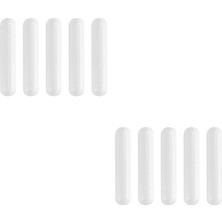 Humble 20 Adet Ptfe Manyetik Karıştırıcı Mikser Karıştırma Çubuğu Laboratuvar Bar Karıştırma Plakası Mıknatıs Karıştırma Çubuğu Manyetik (8X40MM) (Yurt Dışından)