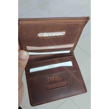 Damy Hakiki Deri RFID Korumalı Erkek Cüzdan 290CR - Taba