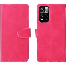 Manyi Mall Xiaomi Poco M4 Pro 5g Kart Ekleme Deri Folio Flip Case Telefon Kılıfı (Yurt Dışından)