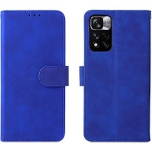 Manyi Mall Xiaomi Poco M4 Pro 5g Kart Ekleme Deri Folio Flip Case Telefon Kılıfı (Yurt Dışından)