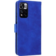 Manyi Mall Xiaomi Poco M4 Pro 5g Kart Ekleme Deri Folio Flip Case Telefon Kılıfı (Yurt Dışından)