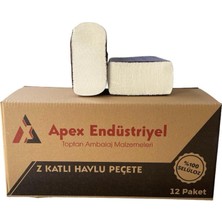 Gold Arrow APEX Z PEÇETE EXTRA Çift Katlı  200 Yaprak - 12 Paket %100 SelüloZ