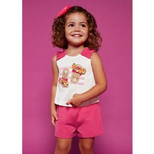 Mayoral Kız Bebek Penye Şort Takım