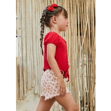 Mayoral Kız Çocuk Kemerli Şort