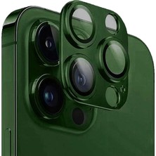 Microcase iPhone 15 Pro / 15 Pro Max Kamera Camı Lens Koruyucu Halka Set - Al3130
