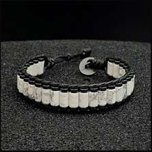 Seven Art Jewelry Havlit ve Hematit Doğal Taş Bileklik