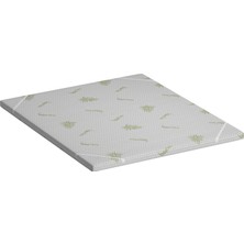 Mobpazar Yatak Pedi, Kuş Tüy Süngerli, Full Ortopedik Aloevera Yatak Pedi,  120X200 cm