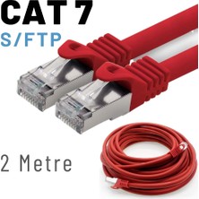 IRENIS 2 Metre Cat7 Kablo S/ftp Lszh Ethernet Network Lan Ağ Kablosu