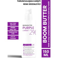 Procsin Boom Butter Renk Ve Saç Yapısını Koruyucu Purple Mor Saç Toniği 150ml