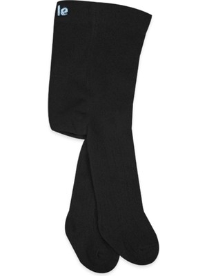 Bibaby Bistyle Basic Penye Tekli Külotlu Çorap BS1000 Siyah