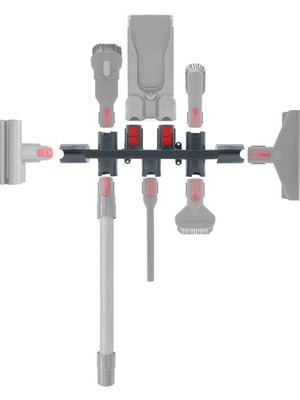 Gui Xulian Silhouette Elektrikli Süpürge Aksesuarları Tutucu, V7 V10 V11 V15 Bağlantı Istasyonu Için Tutucu, Aksesuar Tutucu Adaptörü (Yurt Dışından)